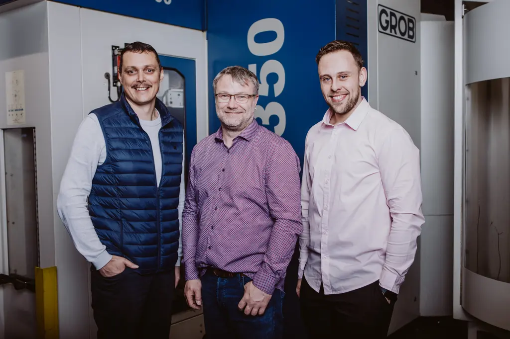 Team der Schweizer AG in Düdingen